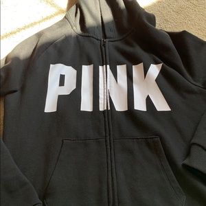 VS Pink full zip hoodie